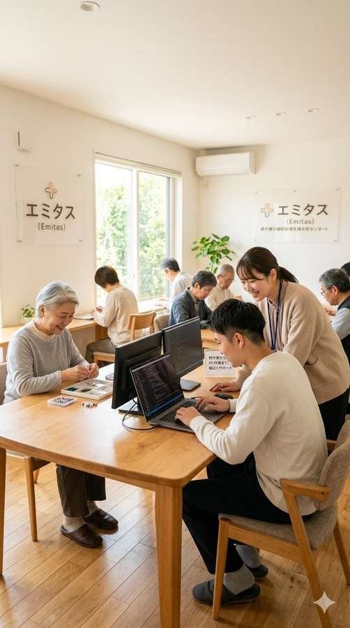 エミタス作業所の様子